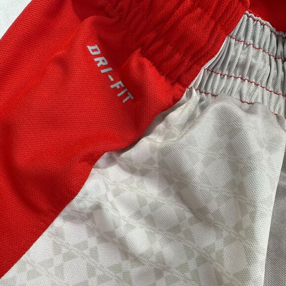 Nike LeBron James Gravity Performance Red/Gray/White Basketball Shorts XL - Picture 8 of 16